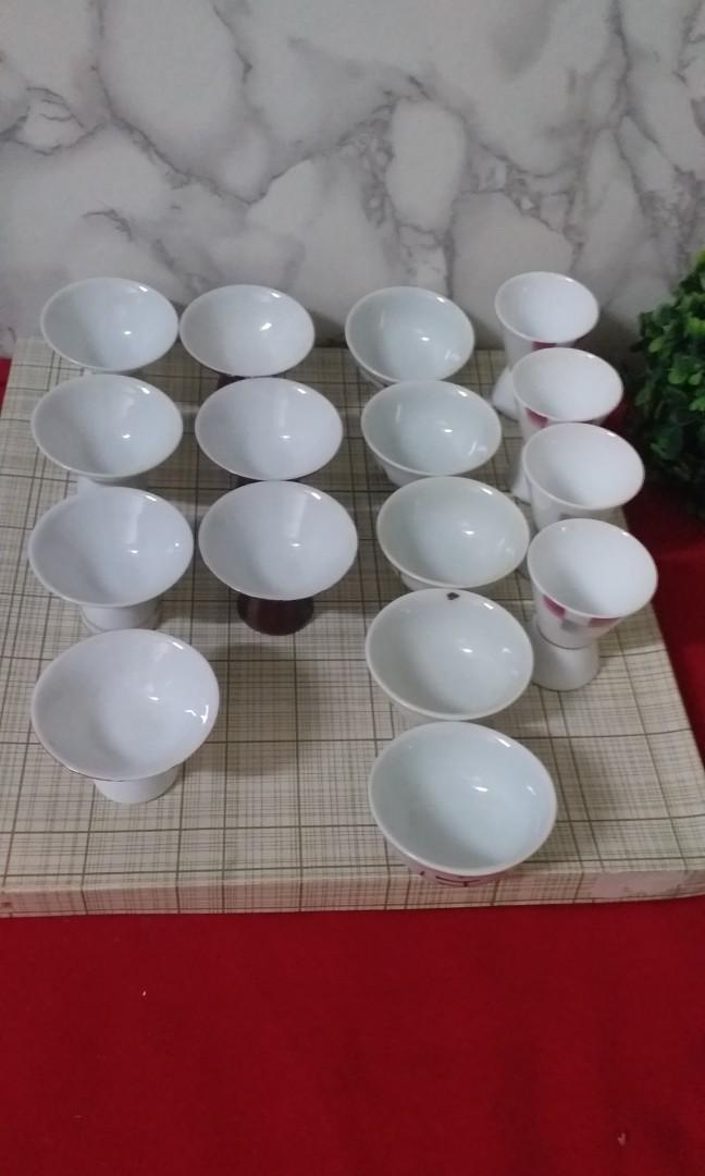 Assorted sake cup (16pcs) (Category: Coffee & Tea Tableware) located in Quezon City. Submitted by caide_onlineshop (Listing ID 1114743640, Image 3). Description: 16pcs Assorted sake cup pls. see photo for measurement Mode of payment Gcash Bank Transfer.