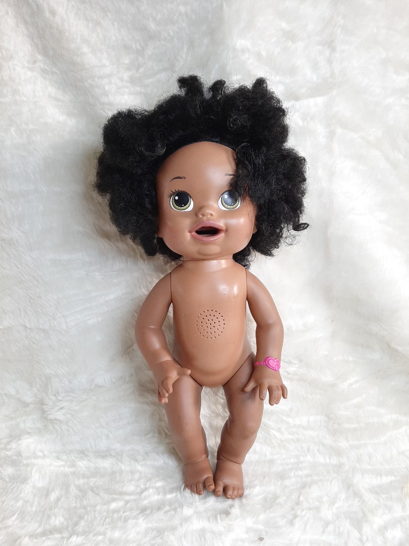 Baby alive shop with curly hair