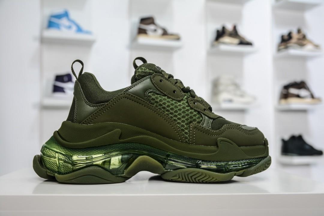 Balenciaga triple discount s olive