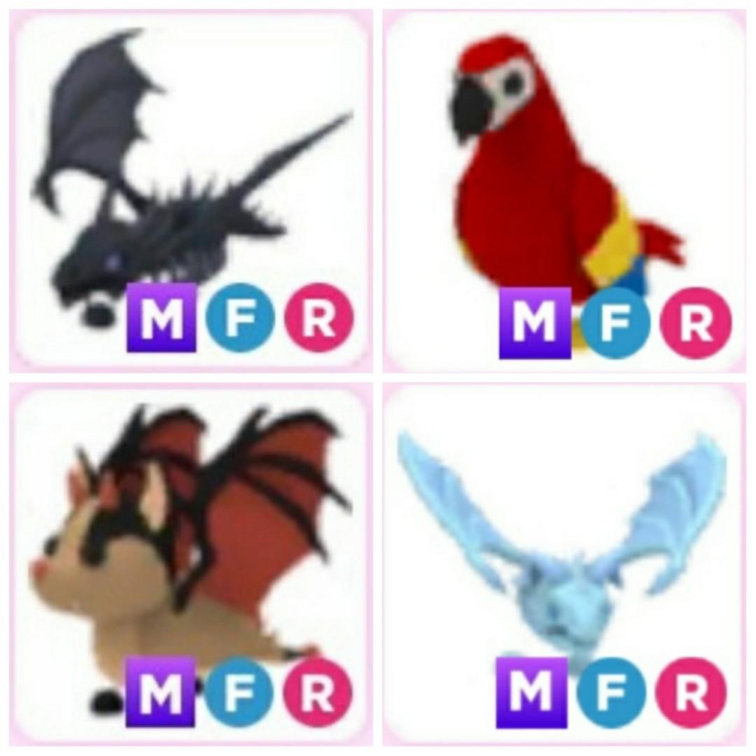 Bat Dragon Shadow Dragon Frost MFR Adopt me Pet Roblox, Video Gaming