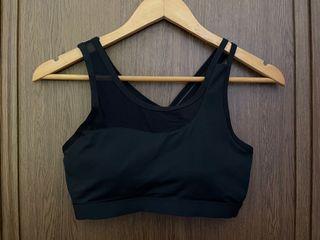 Black Sports Bra