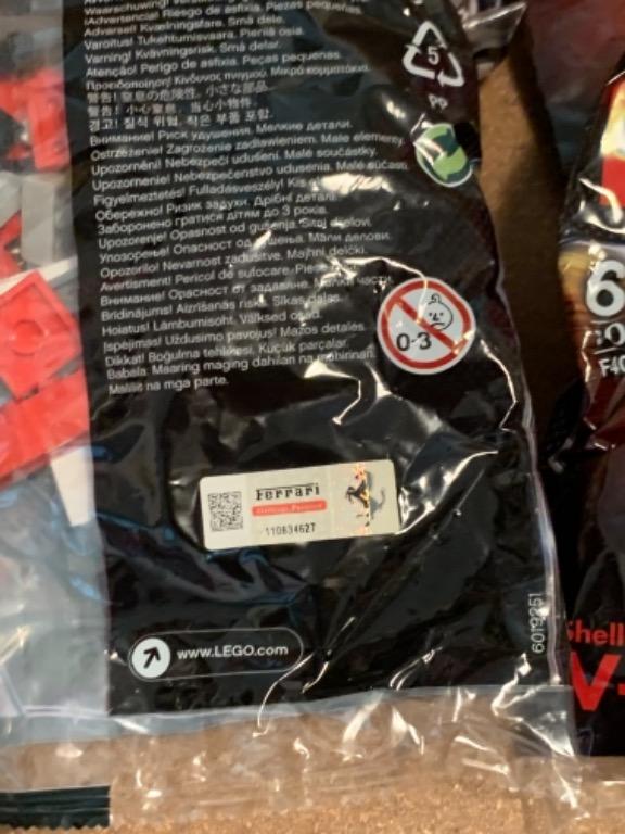 Lego Ferrari Set Of Six Sealed 法拉利樂高車shell 共6包全新未開 興趣及遊戲 玩具 遊戲類 Carousell