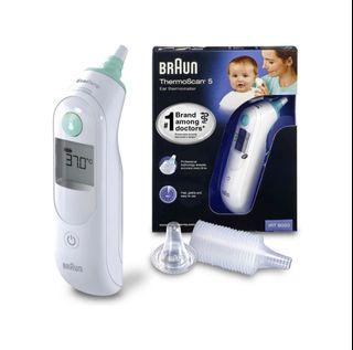 Braun Thermoscan 5 IRT6020 Ear Thermometer with 20 filters