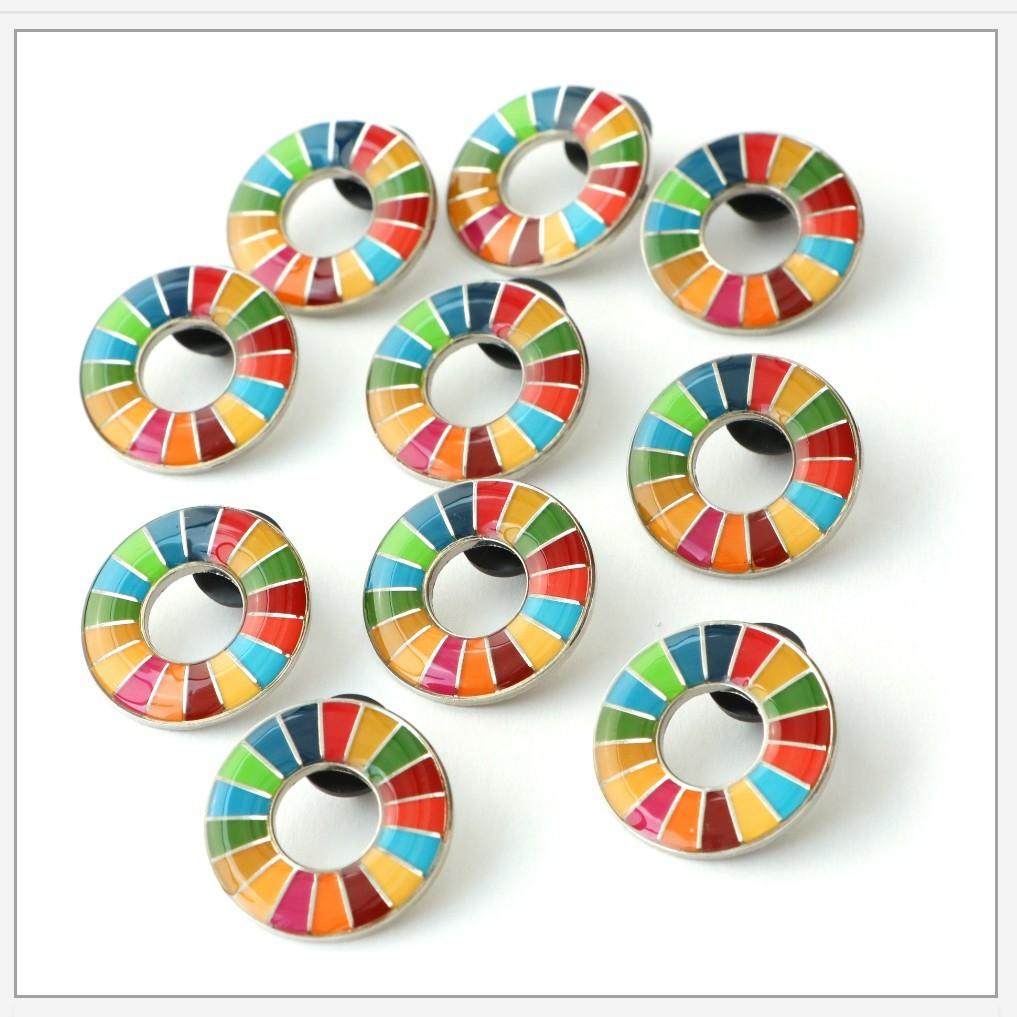 Official & Onhand BTS UN SDG Lapel Pins, Hobbies & Toys, Memorabilia