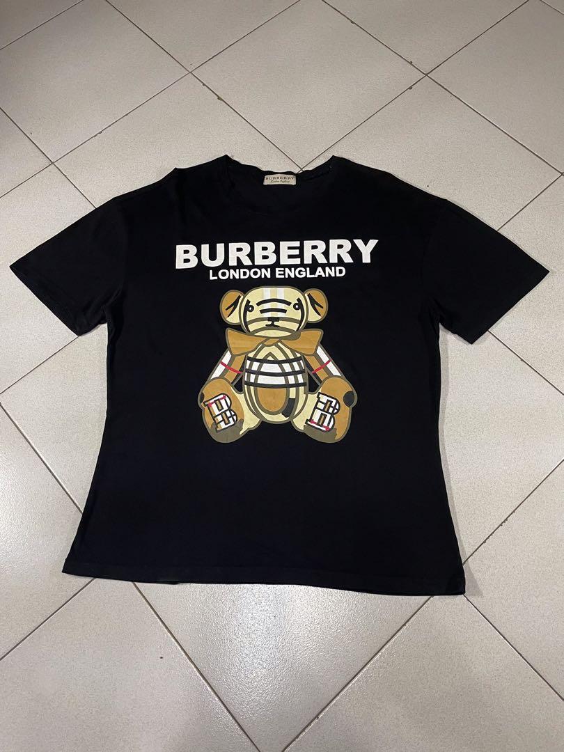 Burberry Bear Shirt, Men's Fashion, Tops & Sets, Tshirts & Polo Shirts on  Carousell
