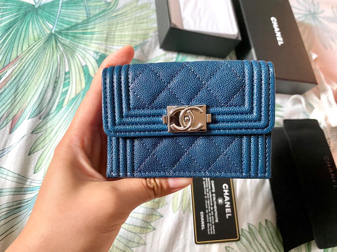 Boy chanel small flap wallet price sales