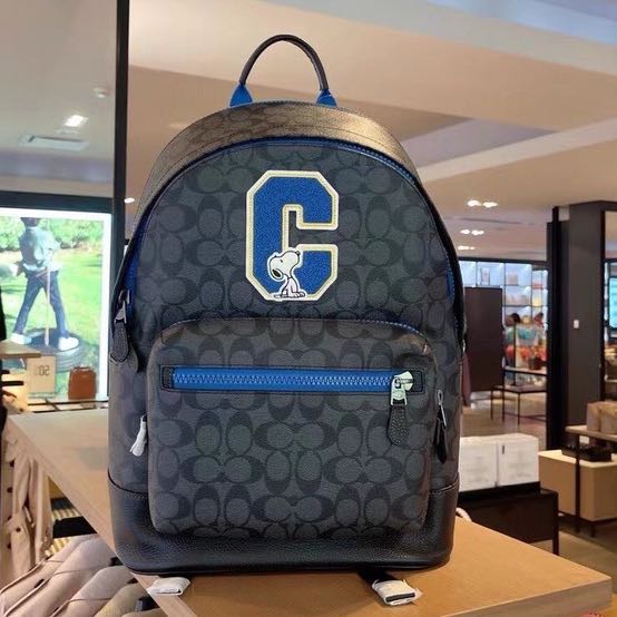 Coach X Snoopy Men Backpack, Men's 