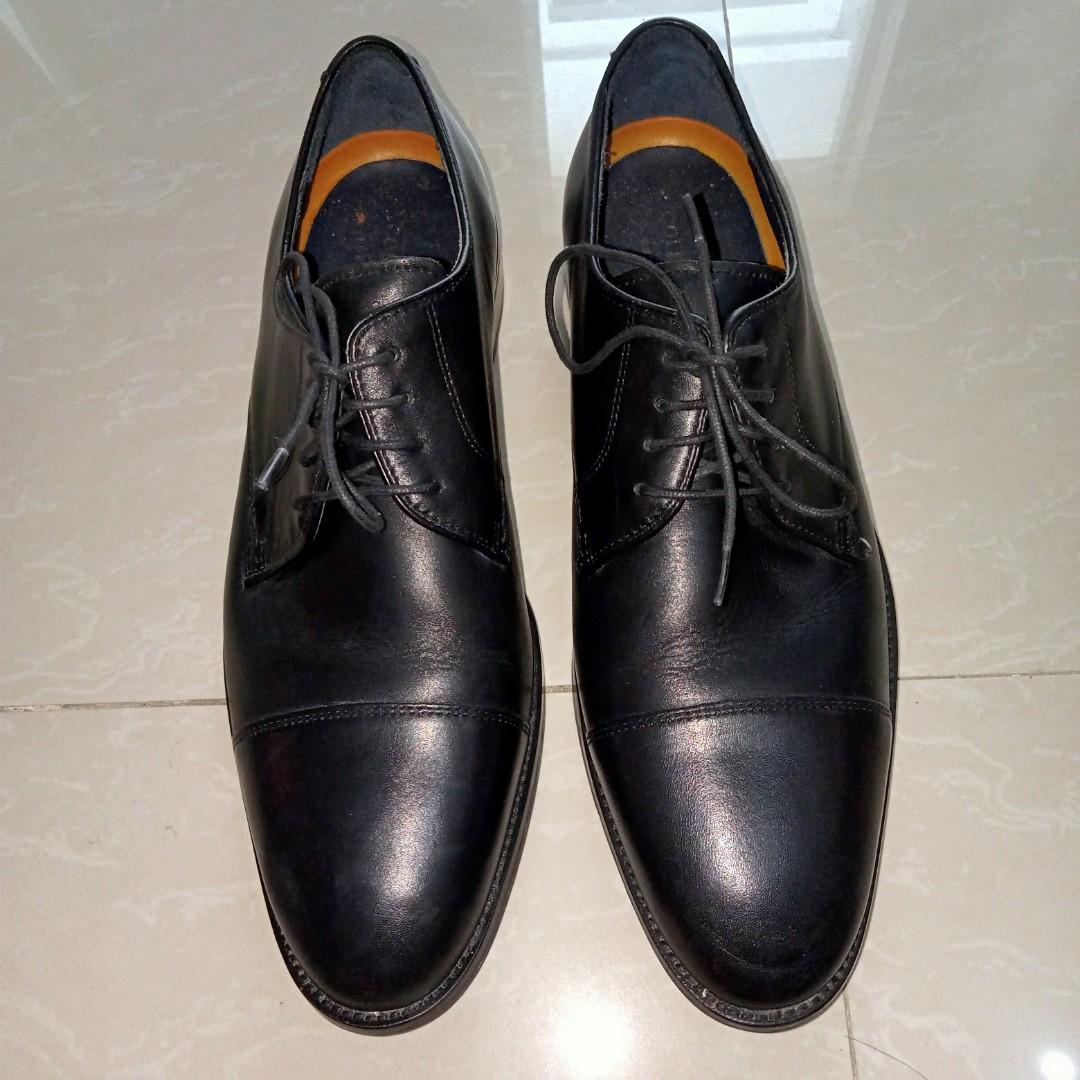 Cole Haan Lenox Hill Cap Toe Oxford C11630 Classic Black Leather
