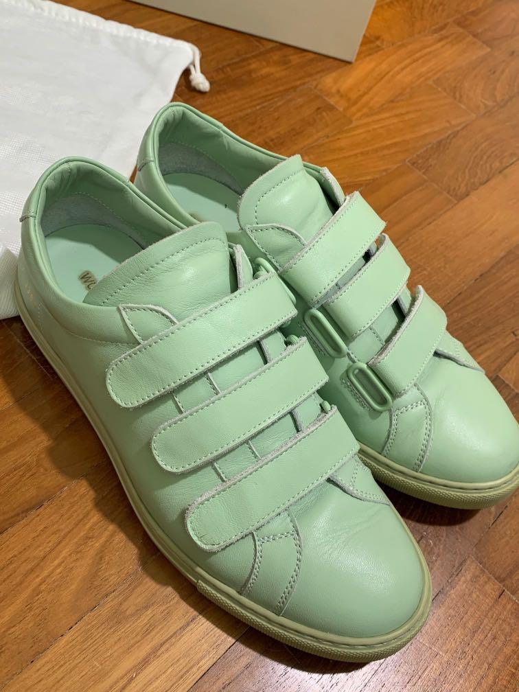 Common Projects Women walking shoes - Mint Green. Achilles Three Strap  Mint, Luxury, Sneakers  Footwear on Carousell