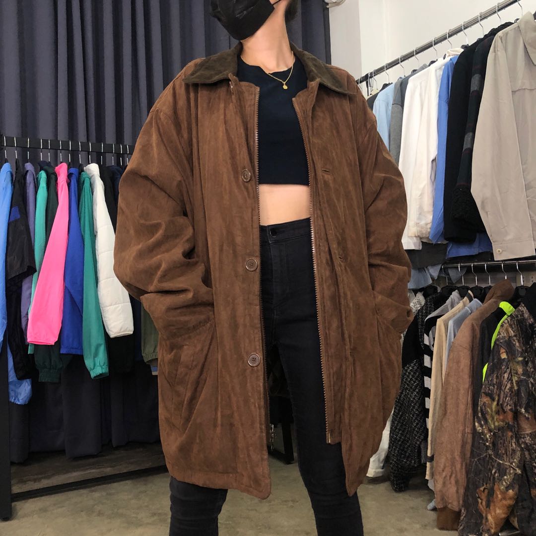 covington suede jacket