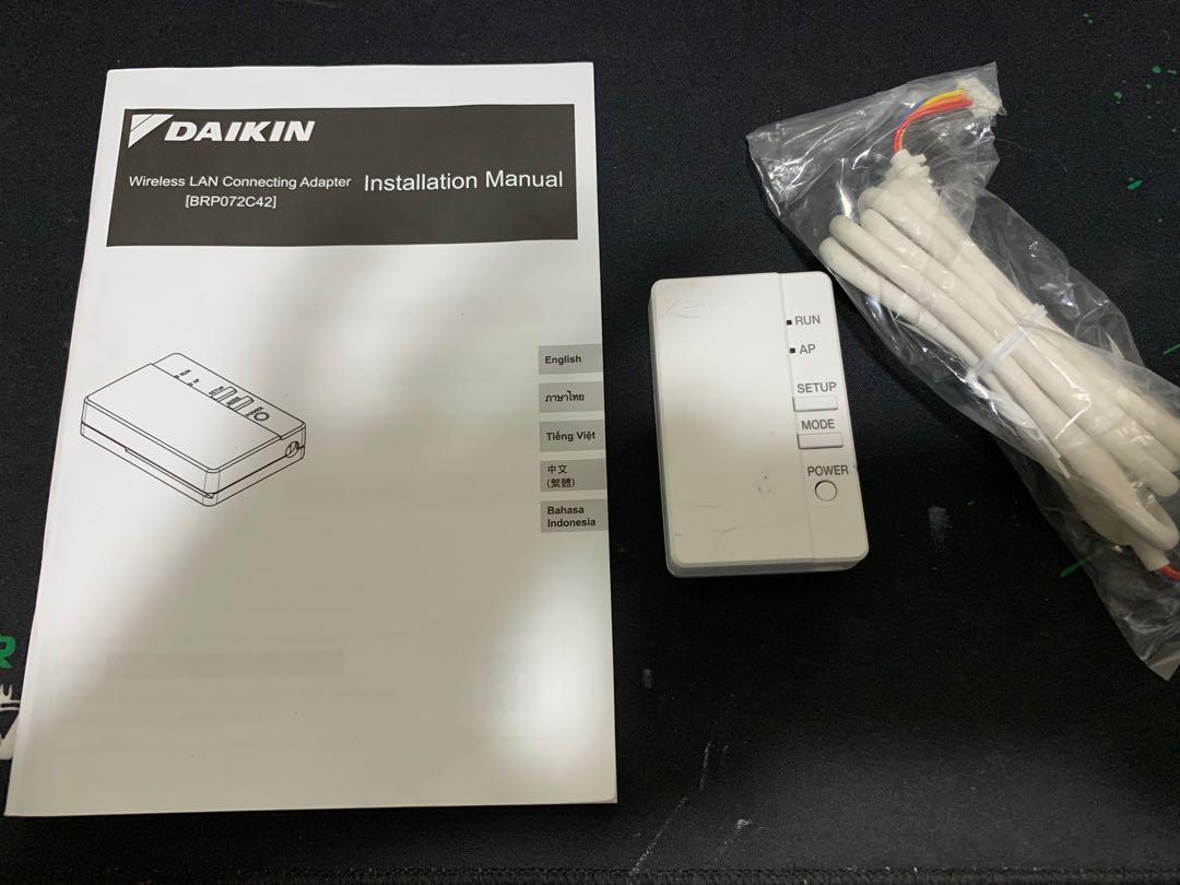 Daikin Wifi Adapter FTKU / FTKH BRP072C42, Computers & Tech, Parts & Accessories, Networking on