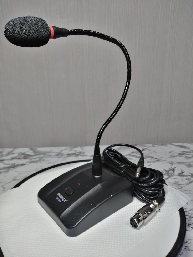 Desktop condenser mic with chimes (Category: Microphones) located in Quezon City. Submitted by smithwarren46 (Listing ID 1114747879, Image 1). Description: #condensermic P800 Brandnew Desktop mic. With chimes. Powered by Double A battery. With 6meters cable. Gooseneck mic with foam filter. Good for parking lot, school, office, factory etc. Pick up lagro Q.c or via delivery service rider po. More item for sale.. like or follow my page #BSAonlinest