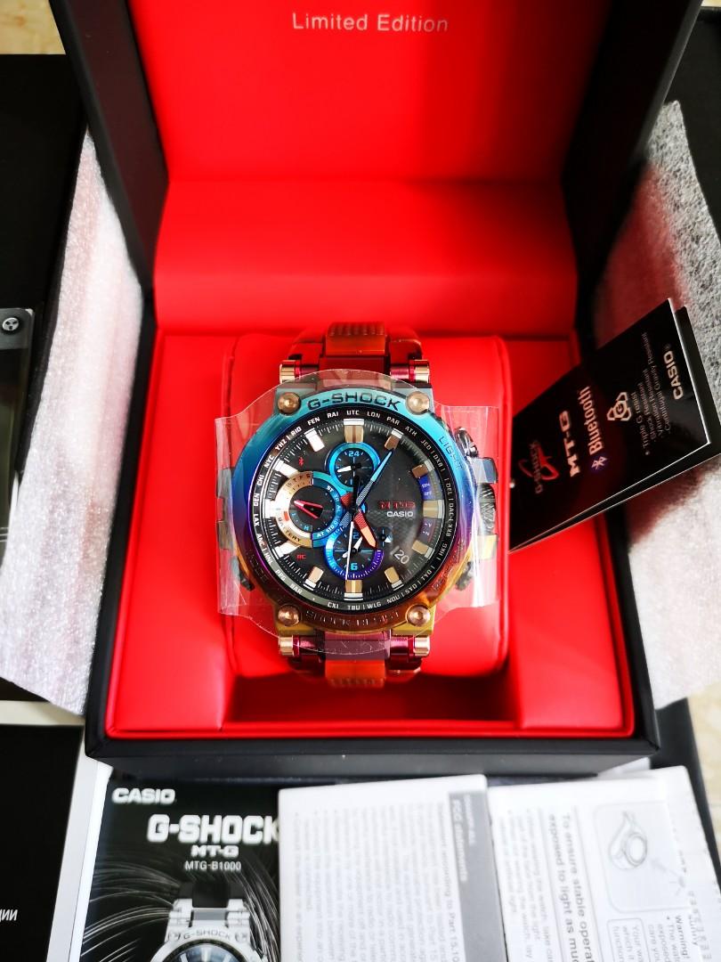 Euro set Casio G Shock GShock MTG B1000VL MTGB1000VL 1000VL