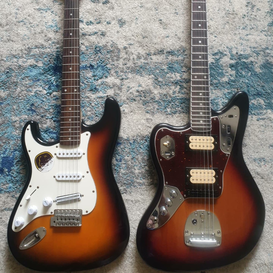 Squier kurt cobain jaguar sale