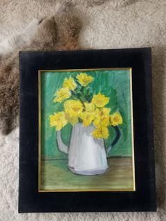 Flower Vase Canvas Painting