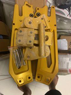 Brand New Gold Swingarm For Ebikes