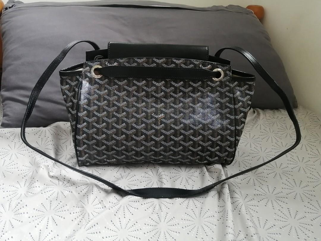Goyard Rouette New Black PM Bag, Luxury, Bags & Wallets on Carousell