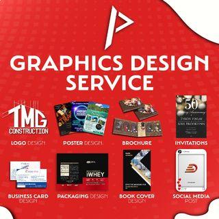 Graphics Design Services - Logo, Mockups, Poster, Brochure, Packaging, Invitations, etc.