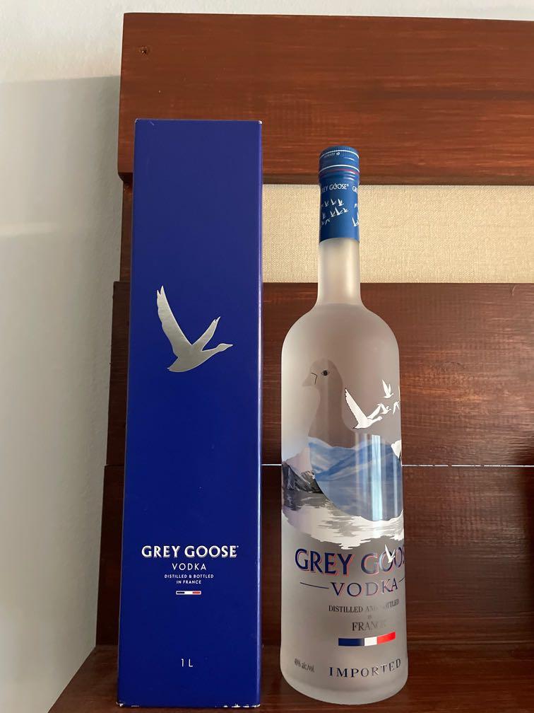 Grey Goose & Belvedere Vodka, Food & Drinks, Alcoholic Beverages on Carousell