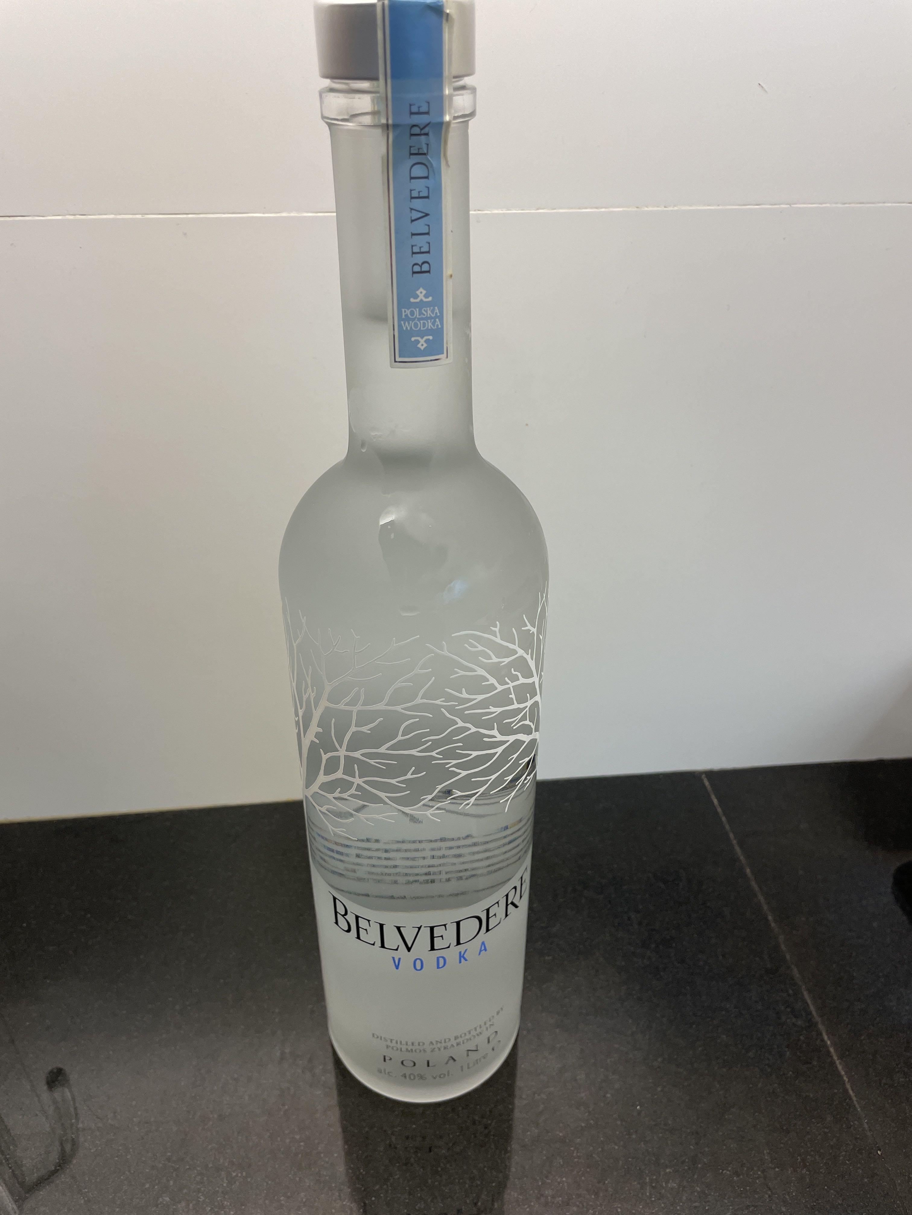 Grey Goose & Belvedere Vodka, Food & Drinks, Alcoholic Beverages on Carousell