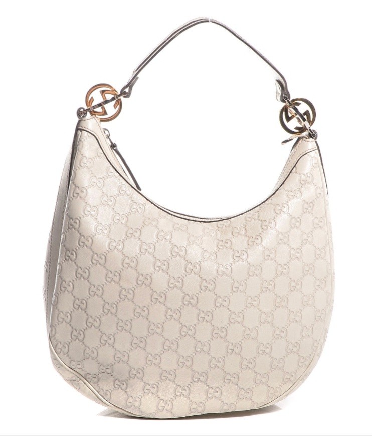 GUCCI Hobo Bag White