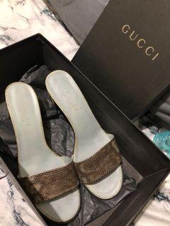 Gucci Sandal heels authentic