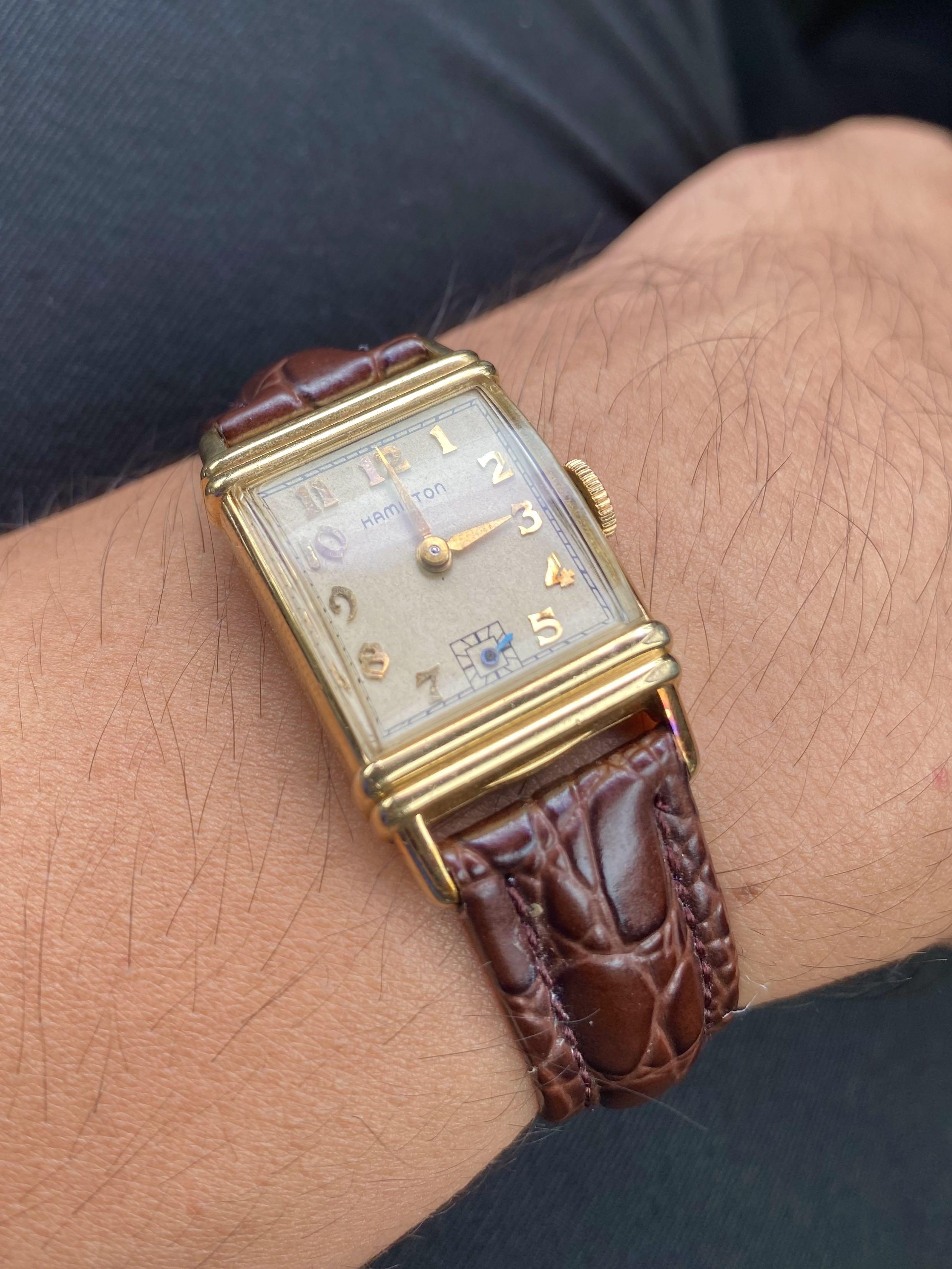 Hamilton tank vintage circa 1940 Luxury Watches on Carousell