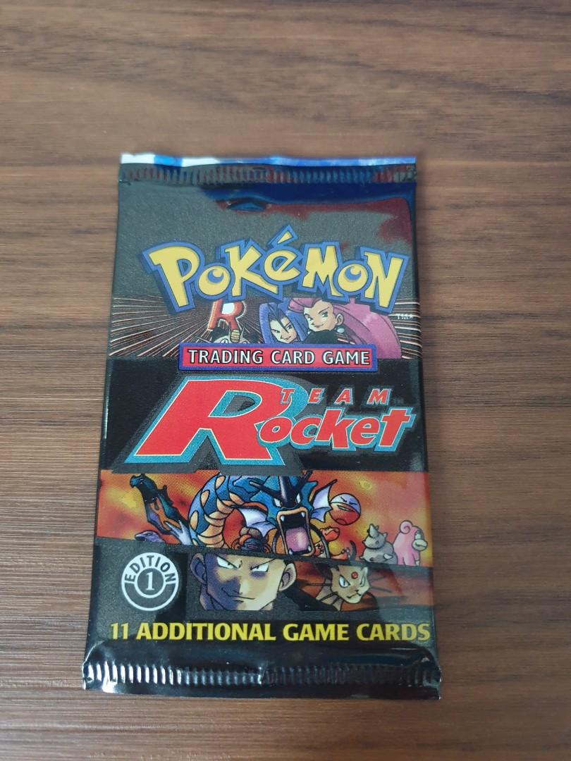 [HEAVY PACK] First edition Team Rocket Vintage Pack Pokemon Tcg