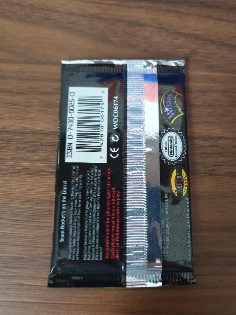 [HEAVY PACK] First edition Team Rocket Vintage Pack Pokemon Tcg