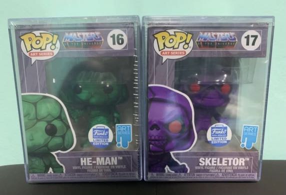 Skeletor Art series Funko Pop Bundle 