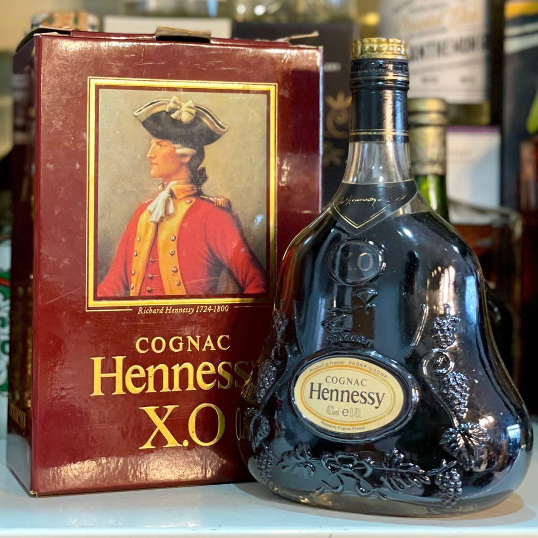 Hennessy XO cognac vintage white base 1990s w box 700ml Hennessy XO cognac vintage white base 1990s w box 700ml