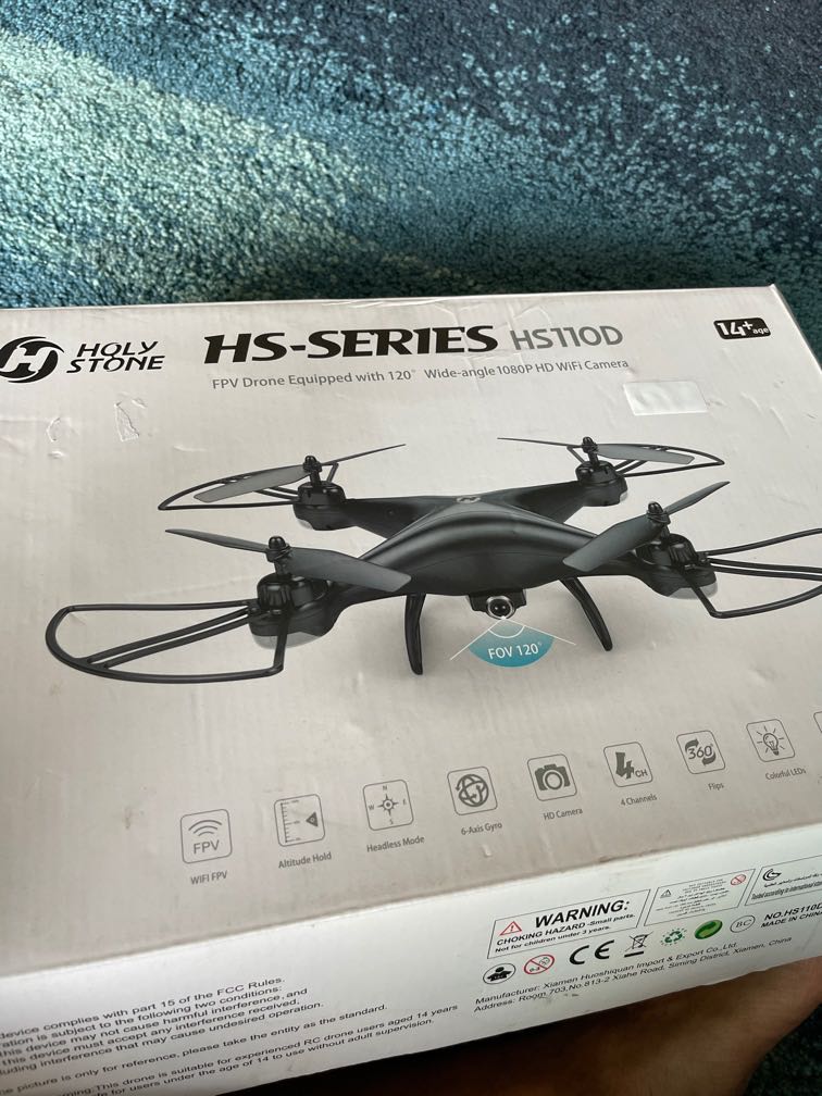 HOLY STONE HS series HS110d Photography Drones on Carousell