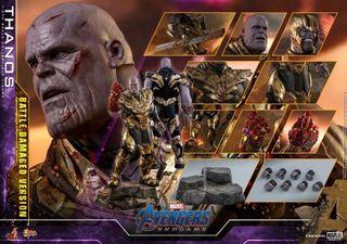 Ready Stock - Hot Toys Thanos (Battle Damage Version) Endgame - MMS564 
