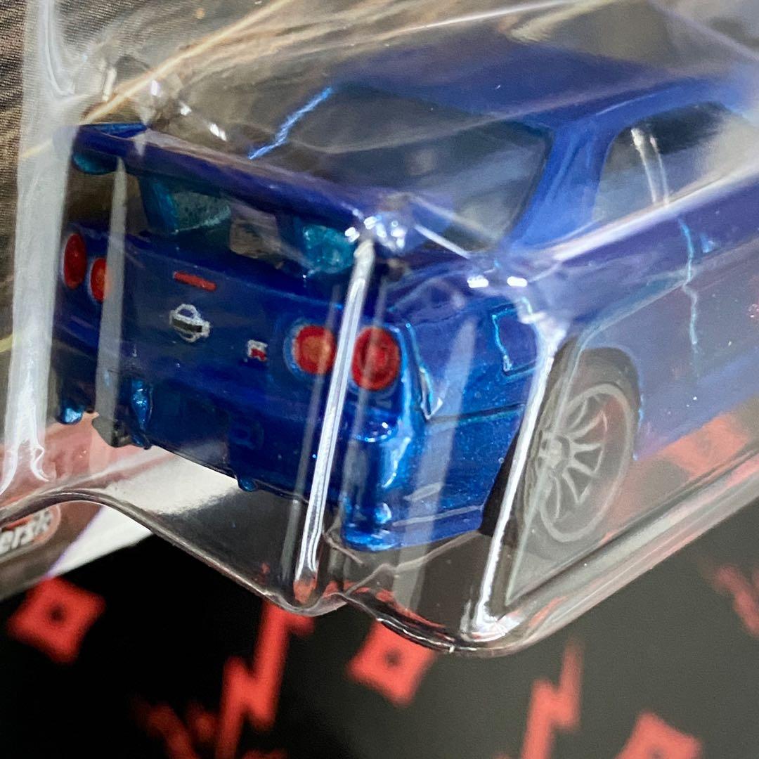 Hot Wheels 1/64 Nissan Skyline R34 Fast & Furious - Édition Fast Superstars #1/5 - Neuf