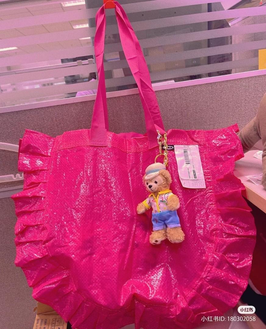 Ikea pink online bag