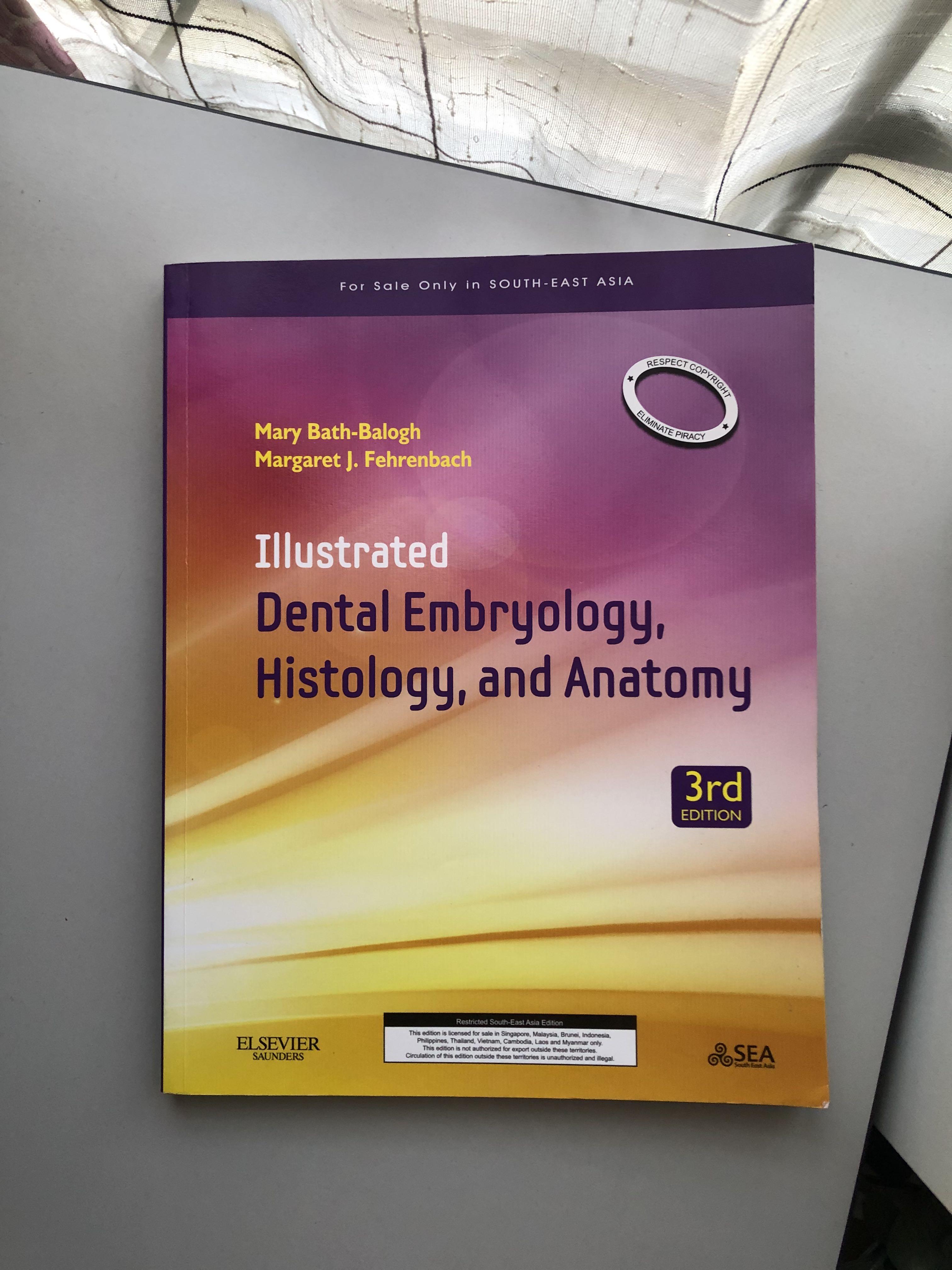 illustrated dental embryology histology and anatomy 3rd edition free download