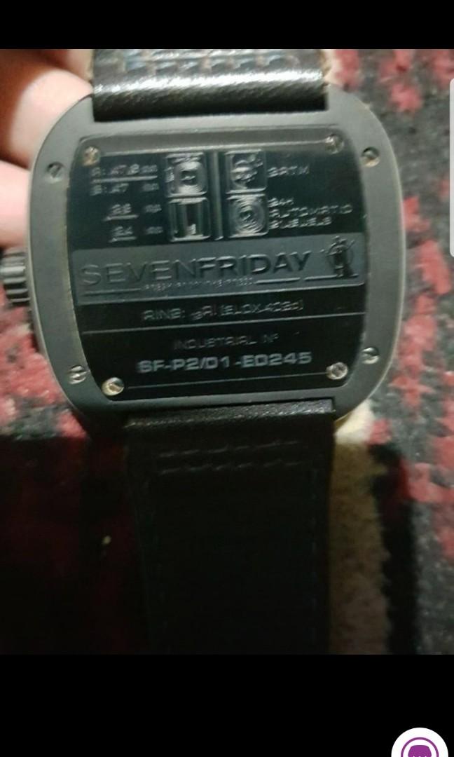 Jam sevenfriday asli dan palsu top