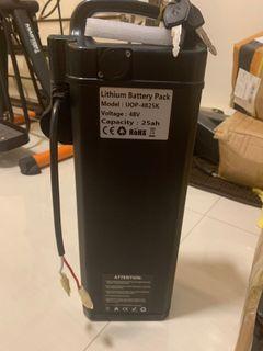 Jimove 48V 25AH Panasonic 21700 Cell 30a Bms
