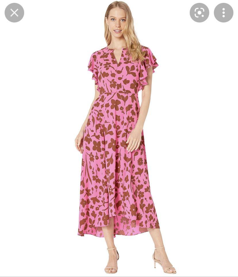 Kate spade splash flutter sleeve dress online