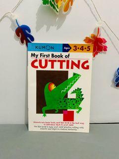 Kumon my first book of cutting