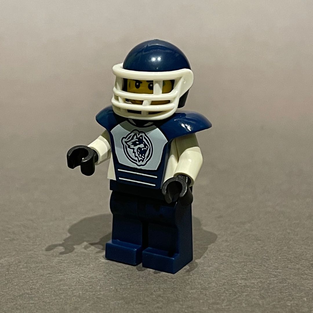 LEGO NFL Player Minifigure, Hobbies & Toys, Toys & Games on Carousell
