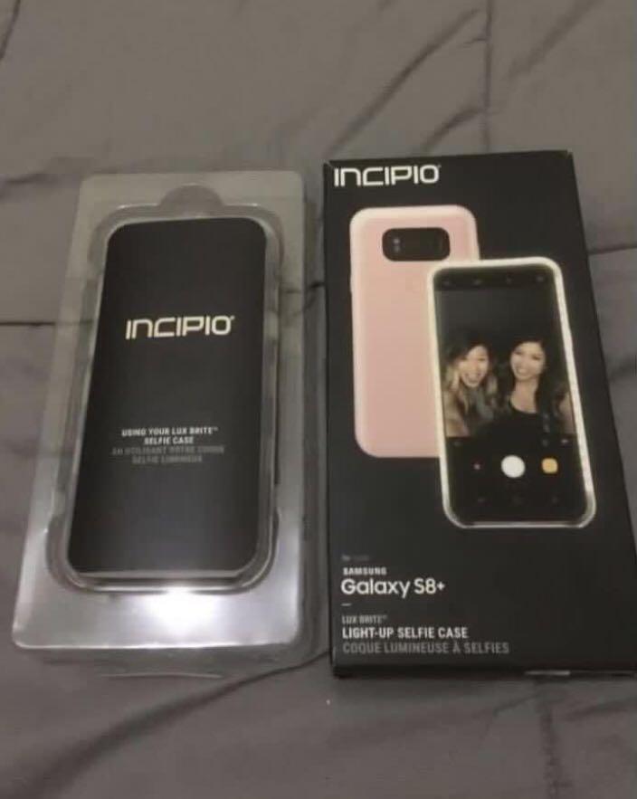 Light-up Selfie Case - Lux Brite for Samsung Galaxy S8+ (Category: Cases & Sleeves) located in Marikina City. Submitted by bugzybunny (Listing ID 1114898270, Image 3). Description: INCIPIO Samsung Galaxy S8+ Light-up Selfie Case - Lux Brite •Brandnew; never been used •Ideal for taking selfies, applying make-up, video chatting and use as flashlight. •Dimmable LED lights •Built-in rechargeable battery For inquiries: PM or SMS - 0906 5976001 0917 54