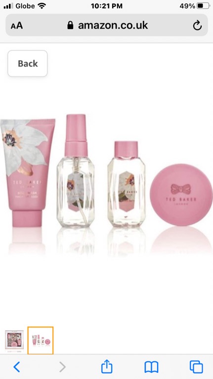 LONDON TED BAKER LITTLE BLOOM GIFT SET Beauty Personal Care