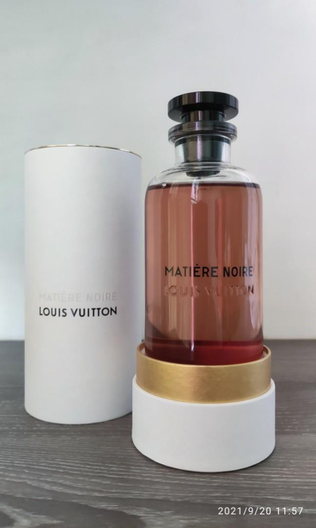 NEW Authentic Louis Vuitton Matiere Noire EDP Perfume Sample Travel Spray  2ml