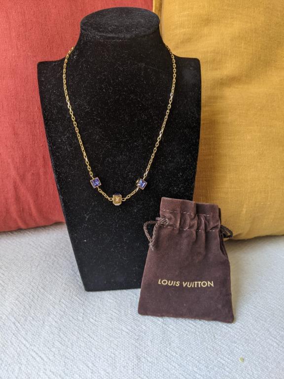 Louis vuitton 2024 gamble necklace