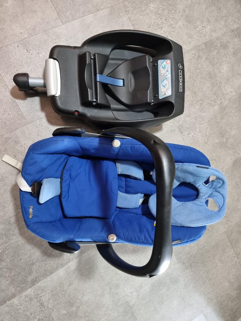 Maxi cosi pebble car seat easybase seat belt only