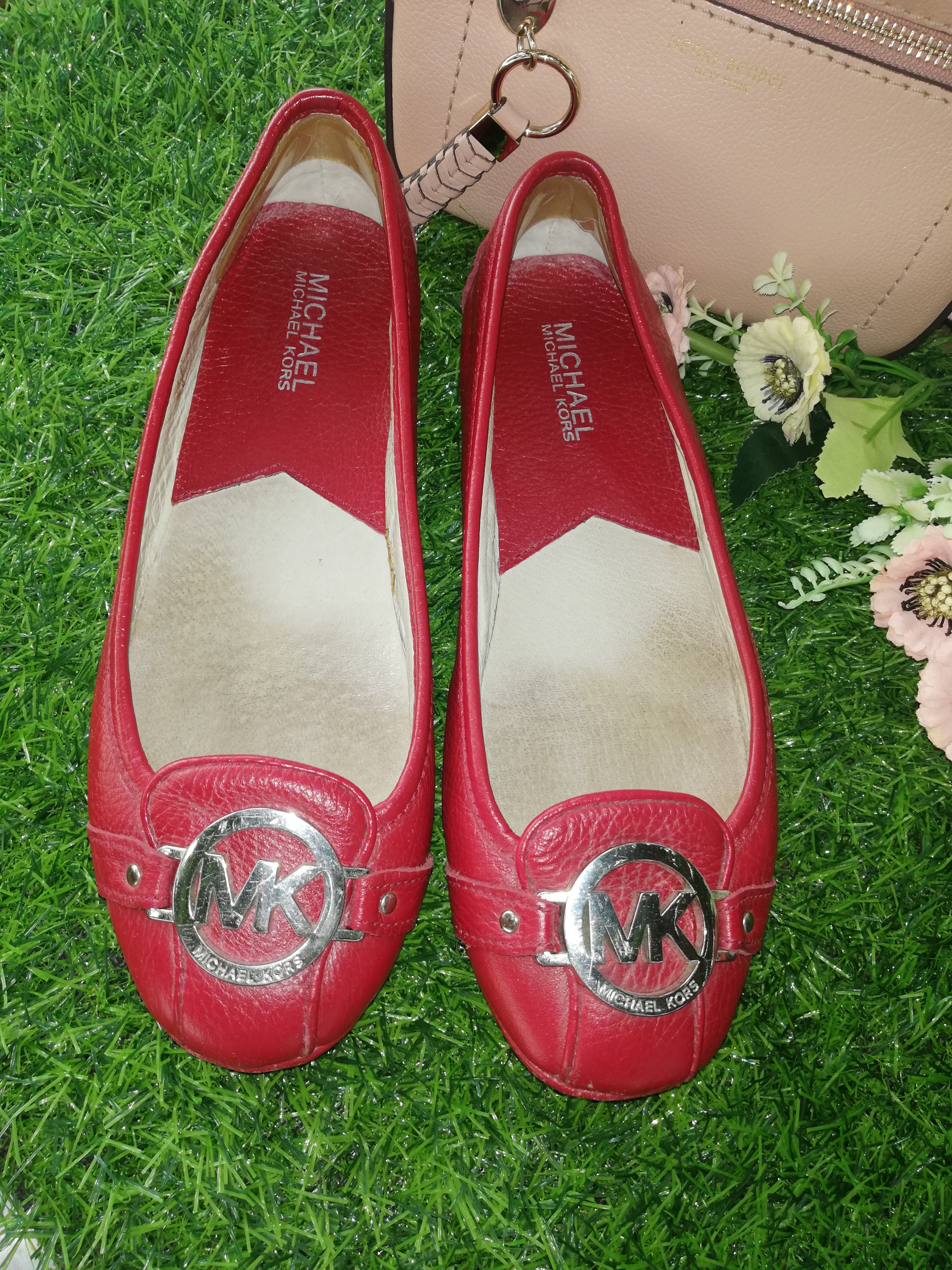 Michael kors shoes red outlet