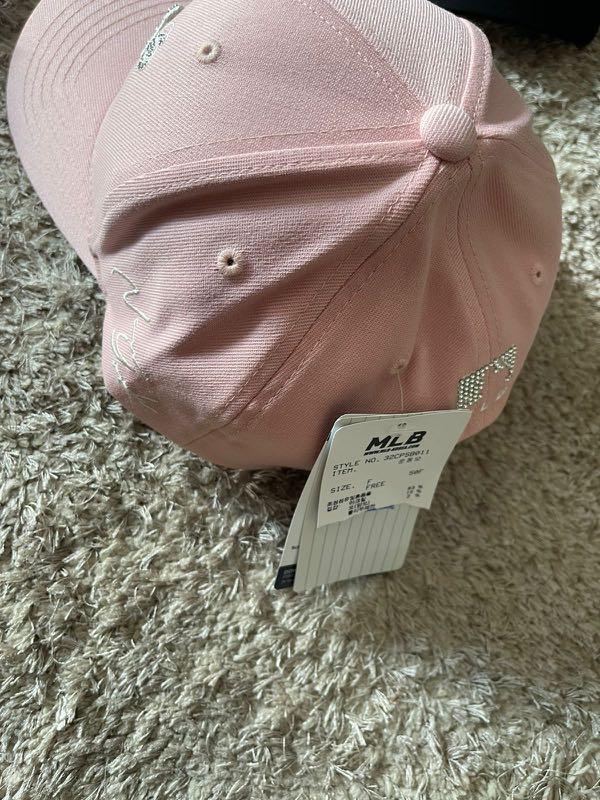 MLB HAT keistal swarovski logo 