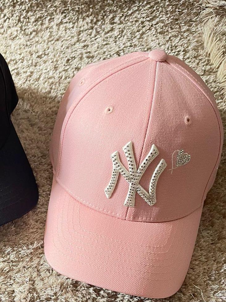 MLB HAT keistal swarovski logo 