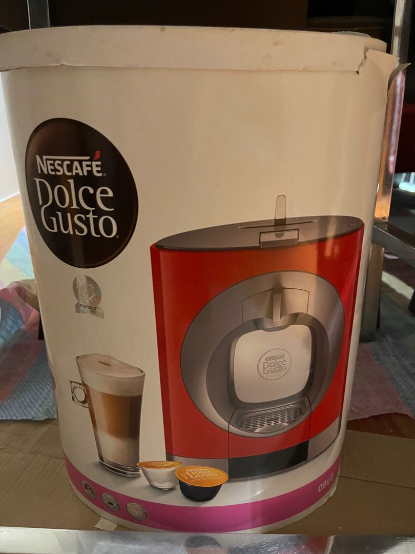 Nescafe Dolce Gusto Oblo Machine, TV & Home Appliances, Kitchen ...